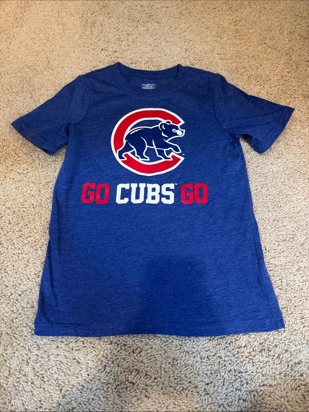 NWOT Chicago Cubs Blue Kids Tee - Go Cubs Go